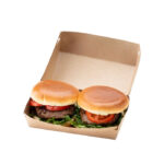 ΚΟΥΤΙ Portion Burger Box 20x10x8.5 cm
