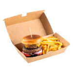 ΚΟΥΤΙ Welle Double Burger Box 21x12x9.5cm