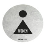Σήμα ALU “Women” Φ10cm