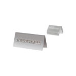 “Reserved”inox ανάγλυφο 6x12x6Ycm