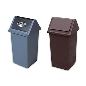 BINplastic_55L_tiltingLid Κάδος πλαστικός 55L με αιωρούμενο καπάκι - Image 1