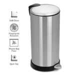 Κάδος στρογγυλός LUX με slow-down 30L με πεντάλ